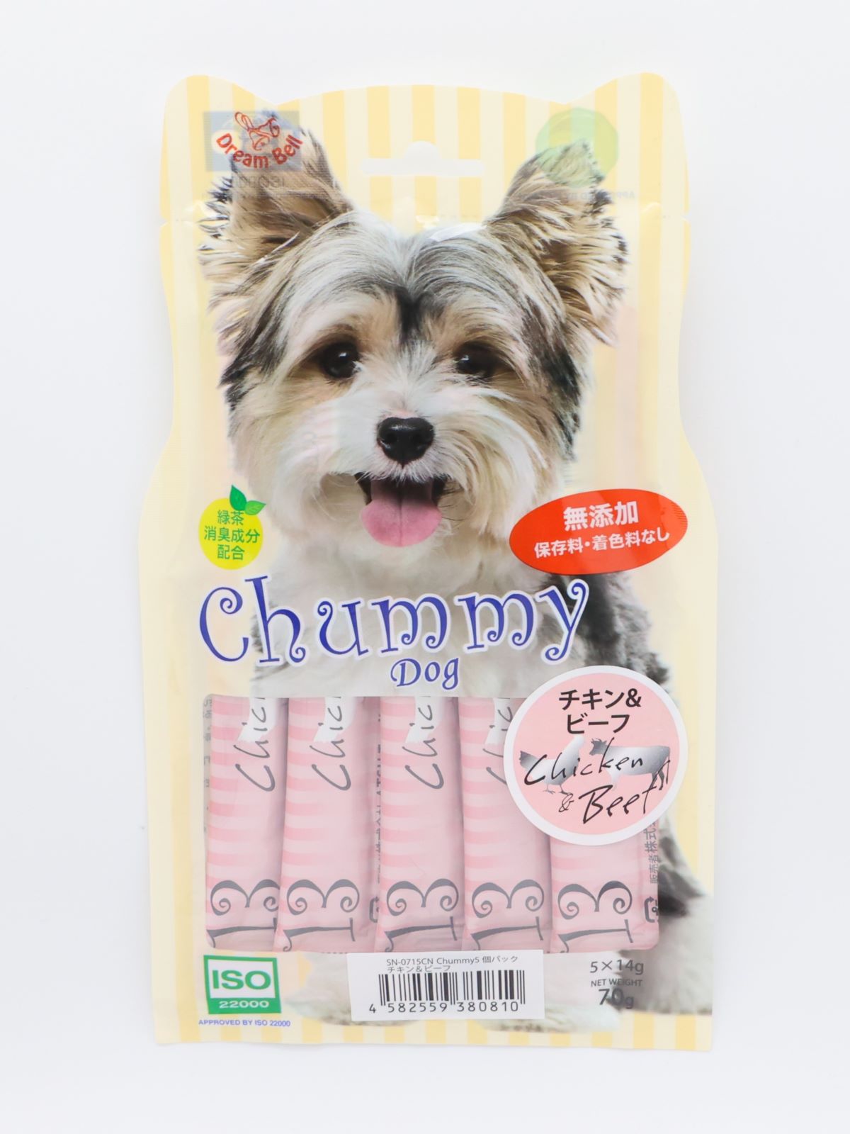 ちゃーみぃ犬5本入り 犬用チキン＆ビーフ