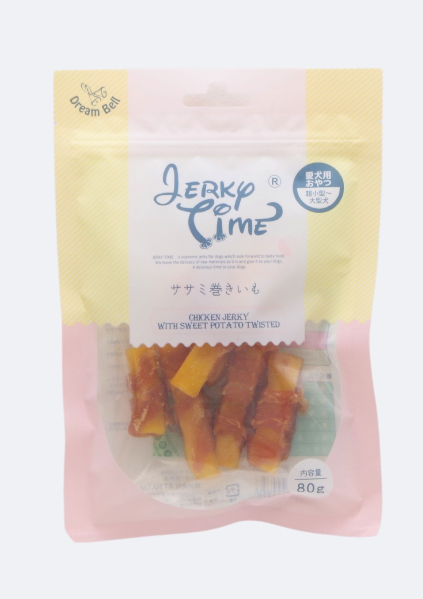 Jerky time/ジャーキータイム ササミ巻きいも 80g