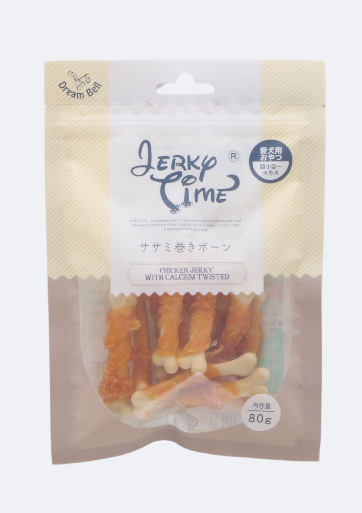 Jerky time/ジャーキータイム ササミ巻きほねっこ 80g