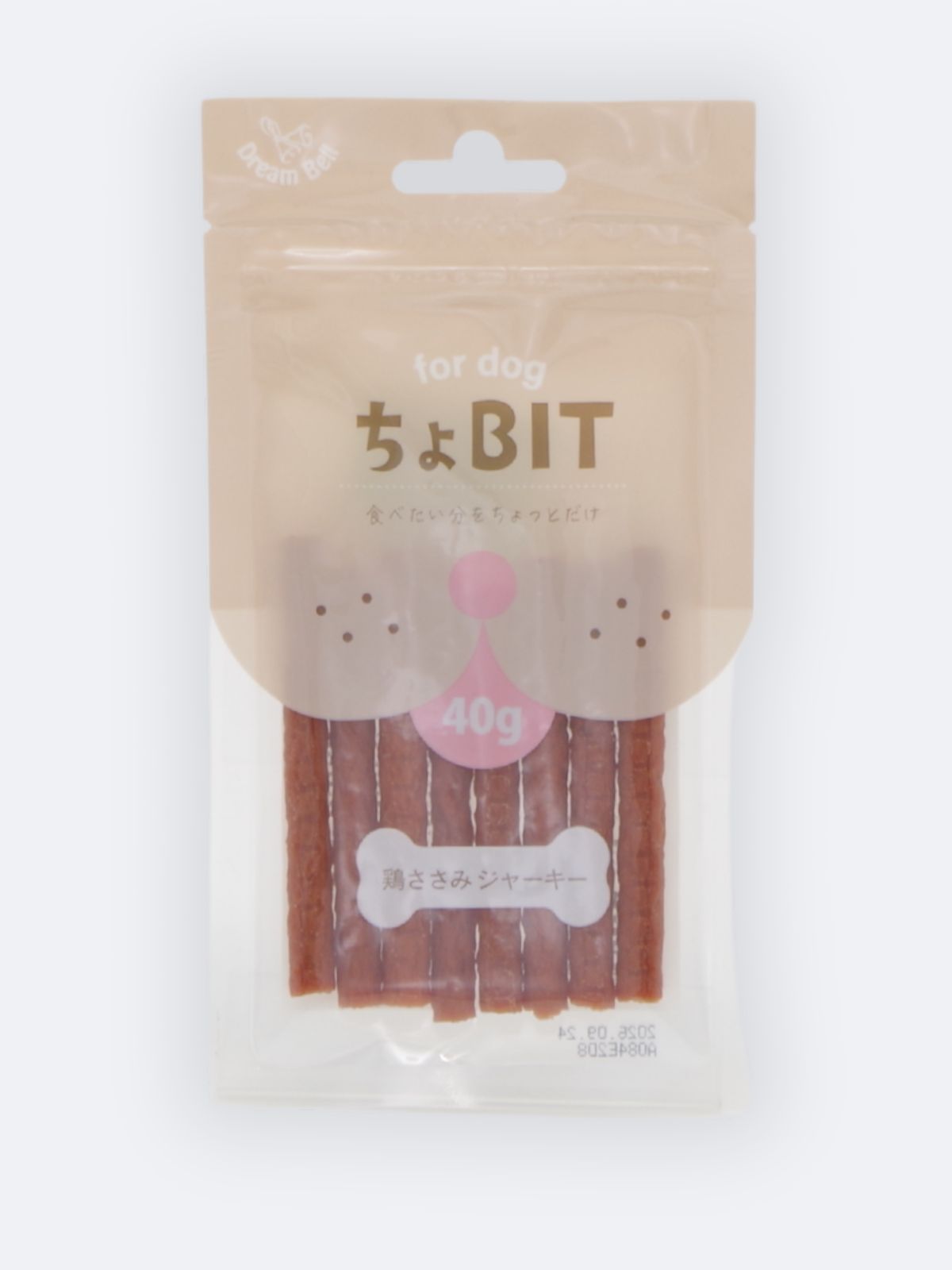ちょBIT 鶏ささみ ジャーキー 40g