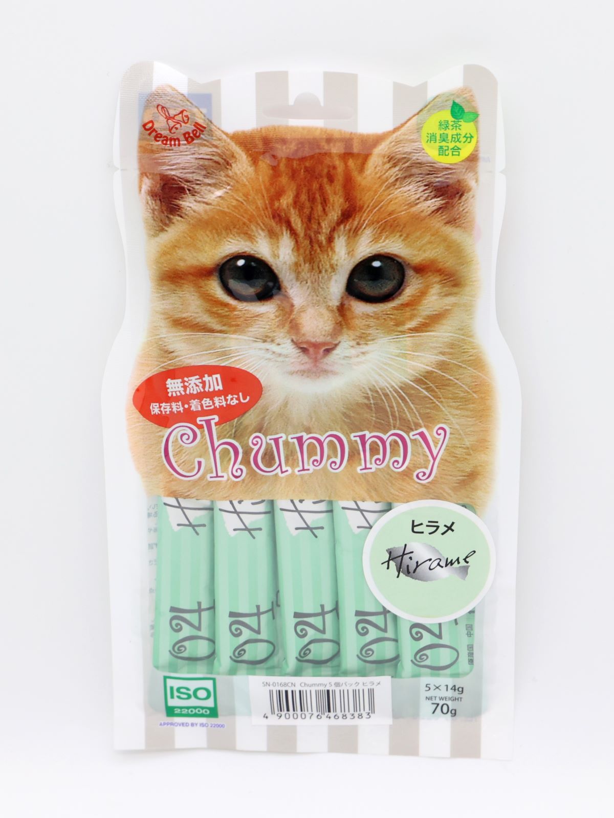 ちゃーみぃ猫用 五本入り ヒラメ