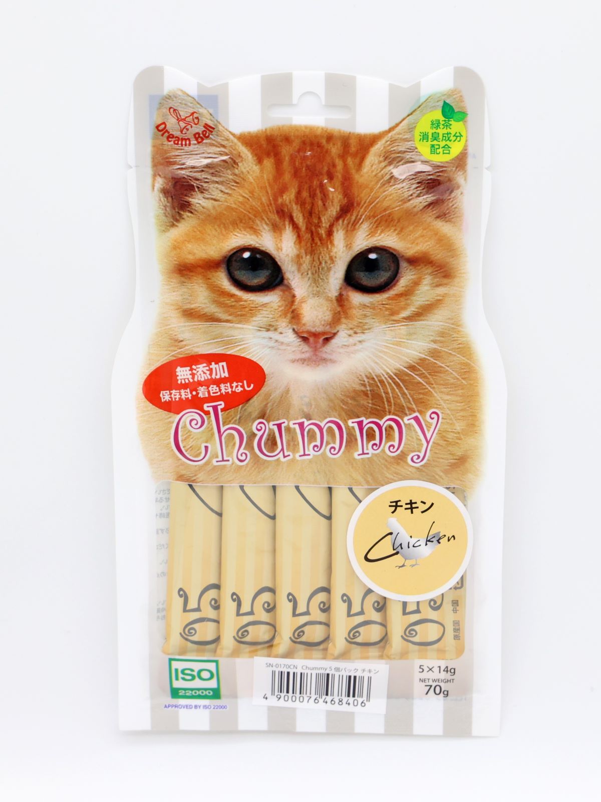 ちゃーみぃ猫用 五本入り チキン