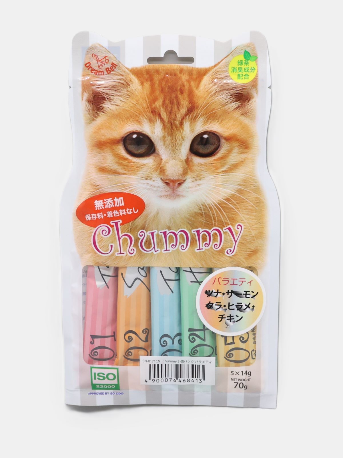 ちゃーみぃ猫用 五本入り バラエティ