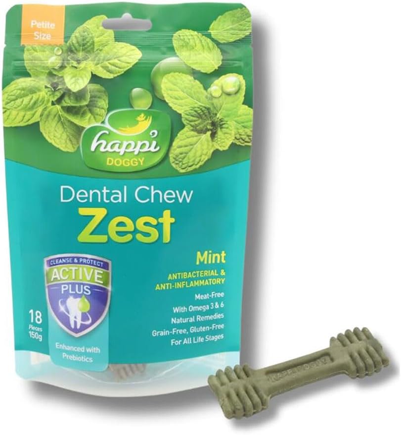 デンタルガム・ゼスト・ミント 2.5インチ (18個入)