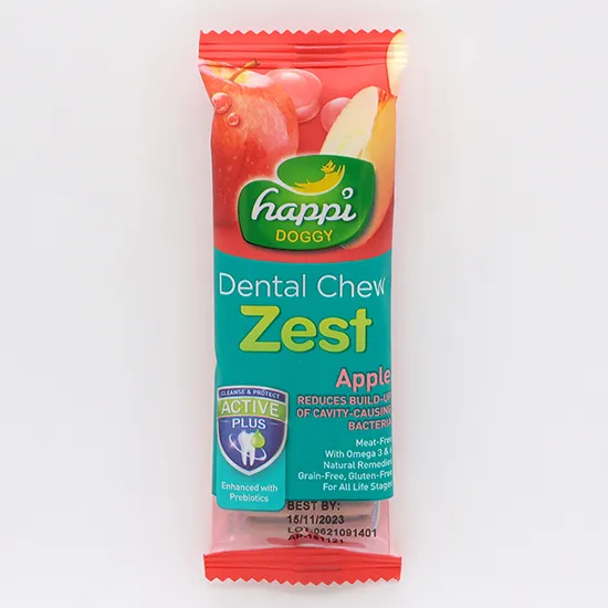 デンタルガム・ゼスト・アップル 4インチ 50個入りBOX