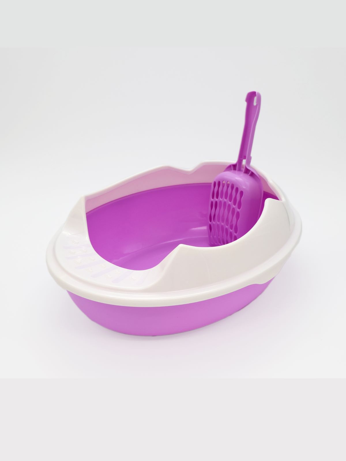 キャットオープントイレS パープル