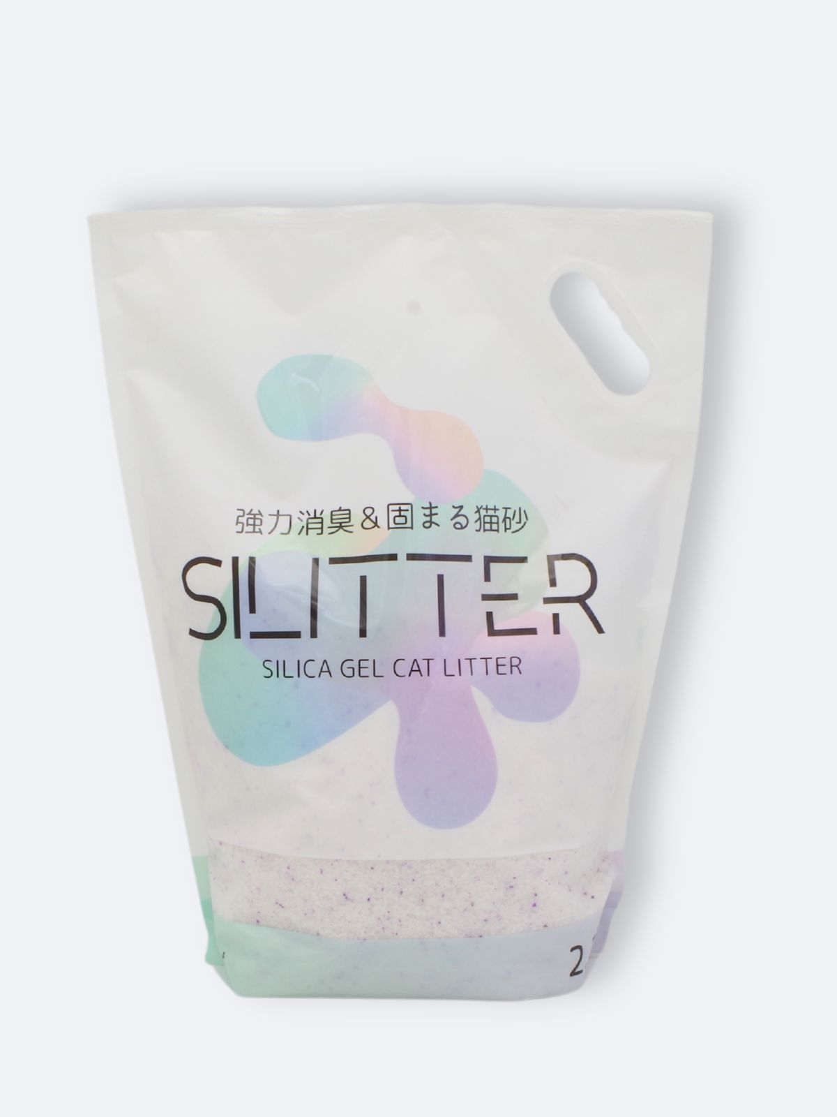 強力消臭＆固まる猫砂 SILITTER 2.2kg