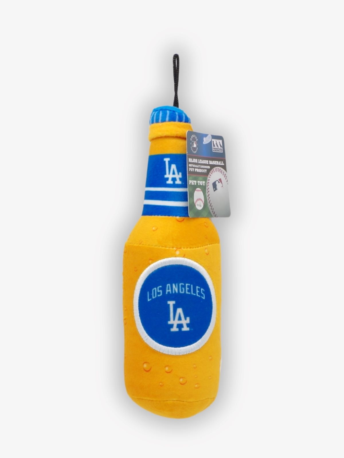 犬用 MLB公式ロサンゼルスドジャース ビール瓶トイ ※EC販売不可※
