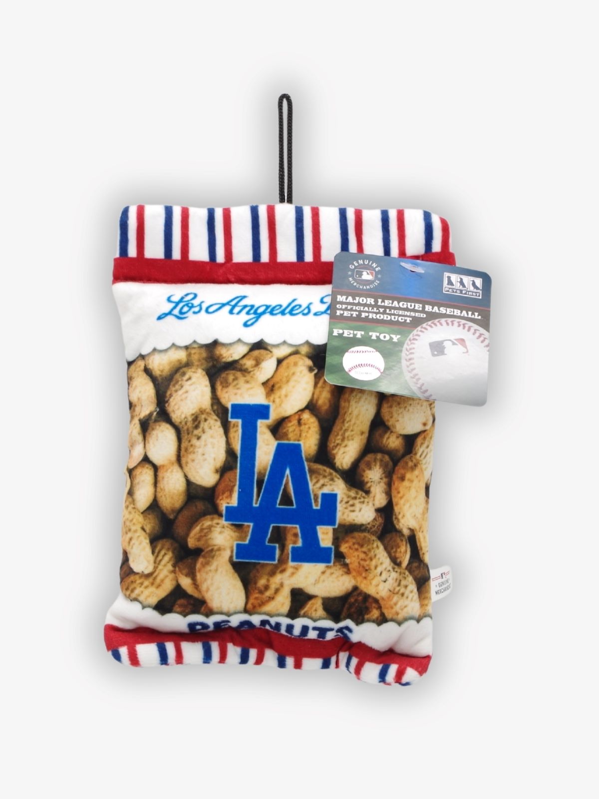 犬用 MLB公式ロサンゼルスドジャース ピーナッツトイ ※EC販売不可※