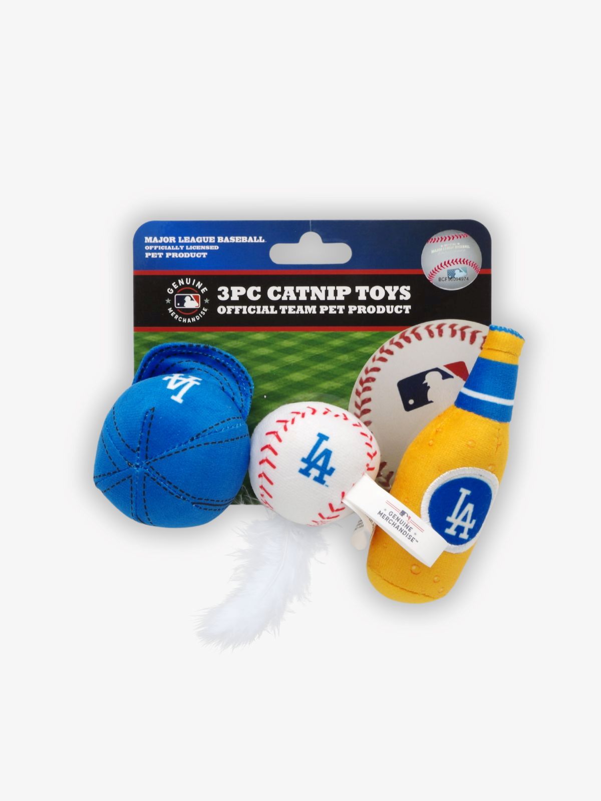 猫用 MLB公式ロサンゼルスドジャース トイセット ※EC販売不可※