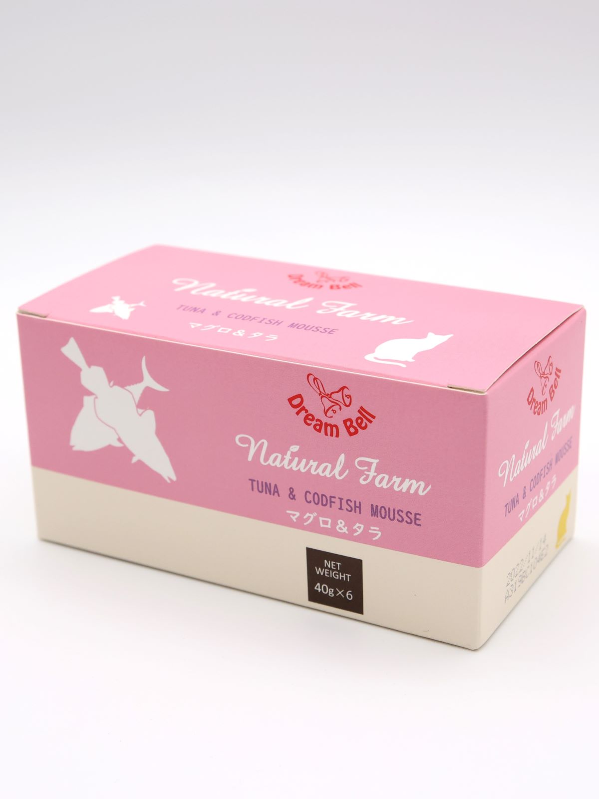 ナチュラルファーム 猫用マグロとタラ味（40g×6個入り）