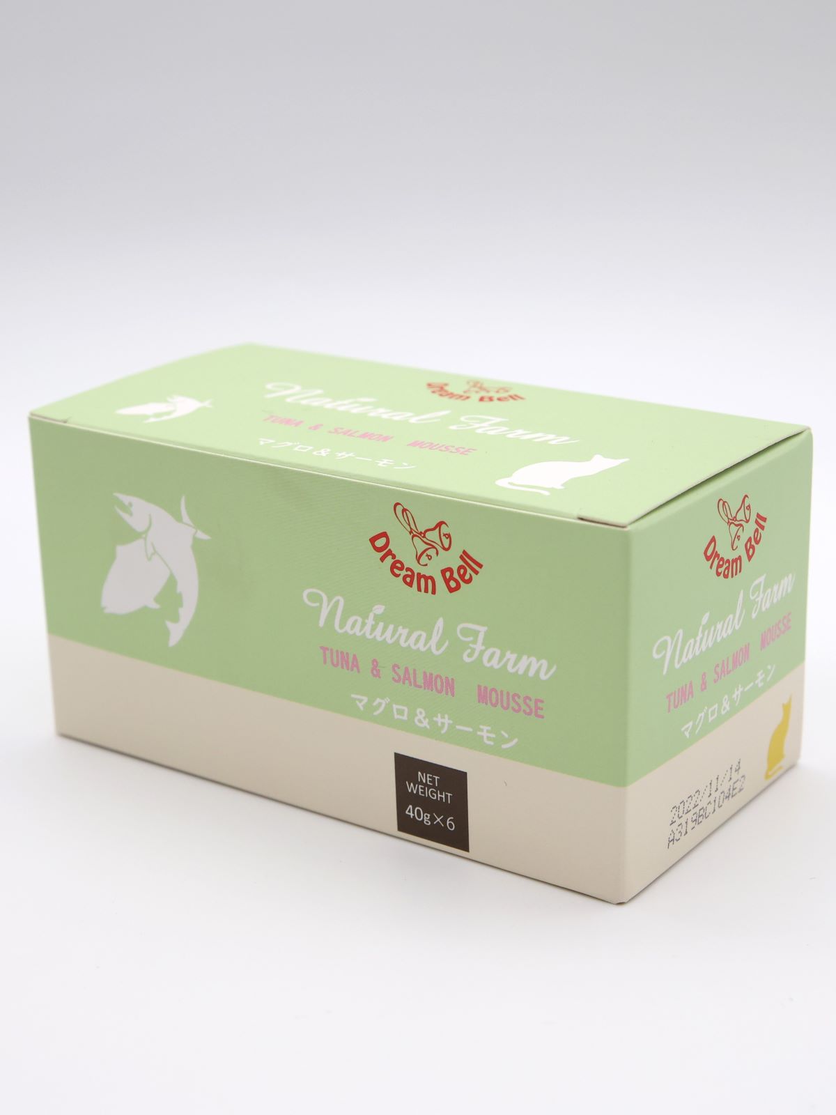 ナチュラルファーム 猫用マグロとサーモン味（40g×6個入り）