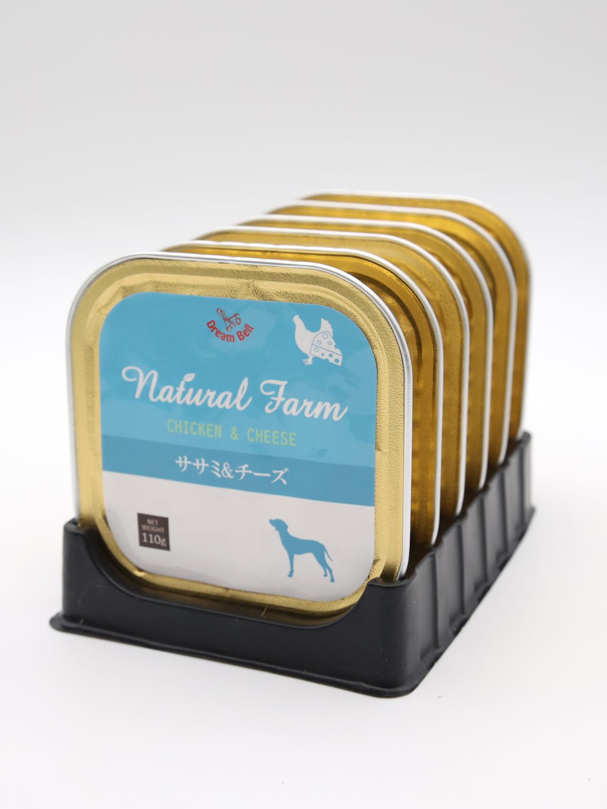 ナチュラルファーム 犬用 ササミ＆チーズ(110g×6個)