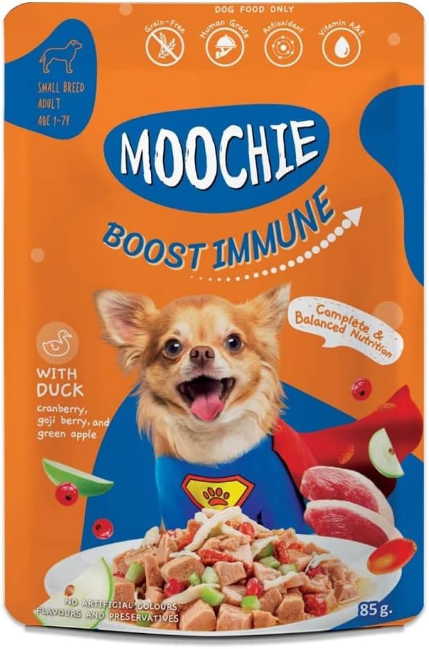 Moochie/ムーシー 犬パウチ ダック(85g×12袋)