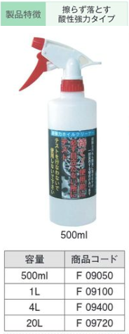 F09720 超強力ﾎｲﾙｸﾘｰﾅｰ 20L
