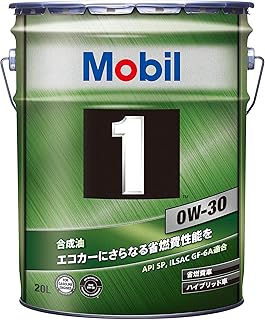 Mobil Eﾓｰﾋﾞﾙ1 0W30 20L