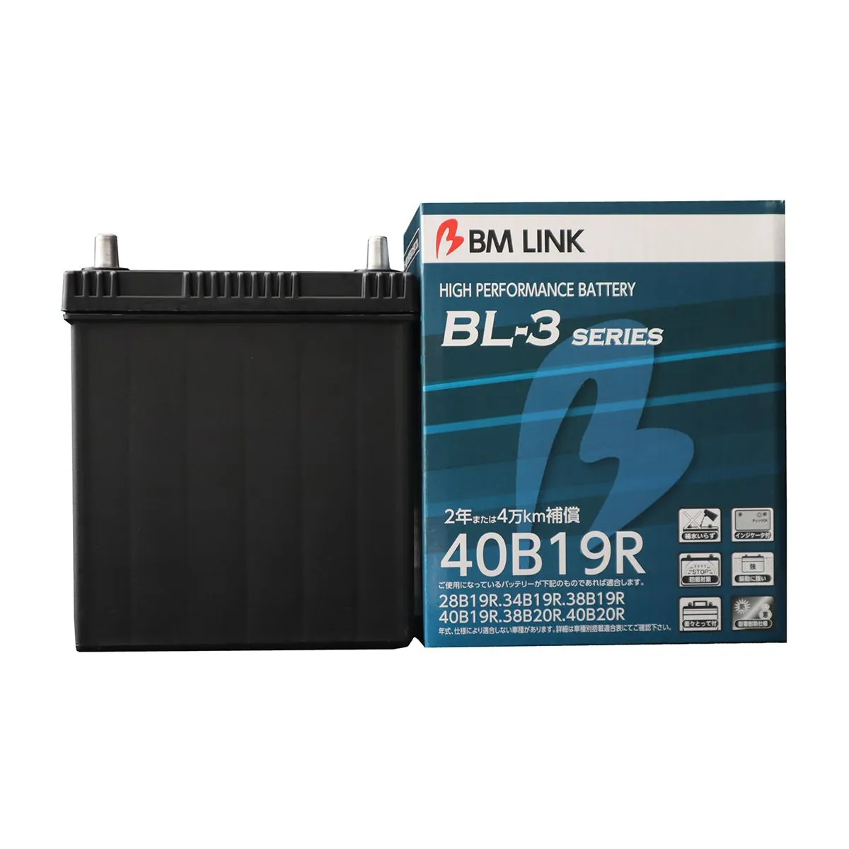 BMリンク BL-3 スタンダードバッテリー 40B19R