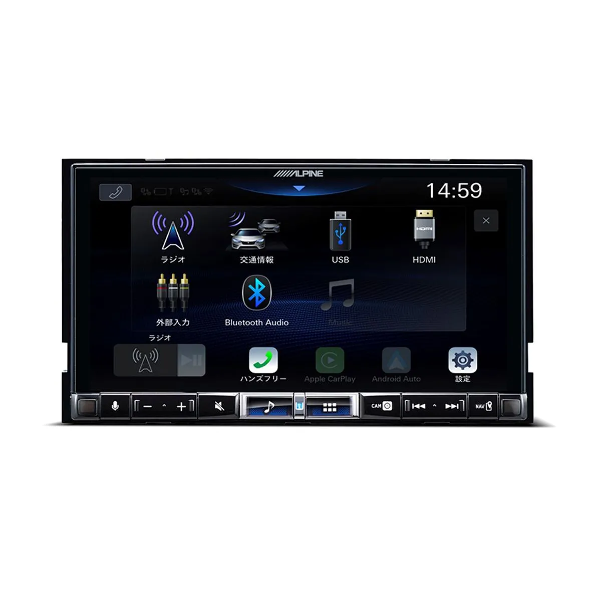 ALPINE アルパイン DA7Z　7型ディスプレイオーディオ
