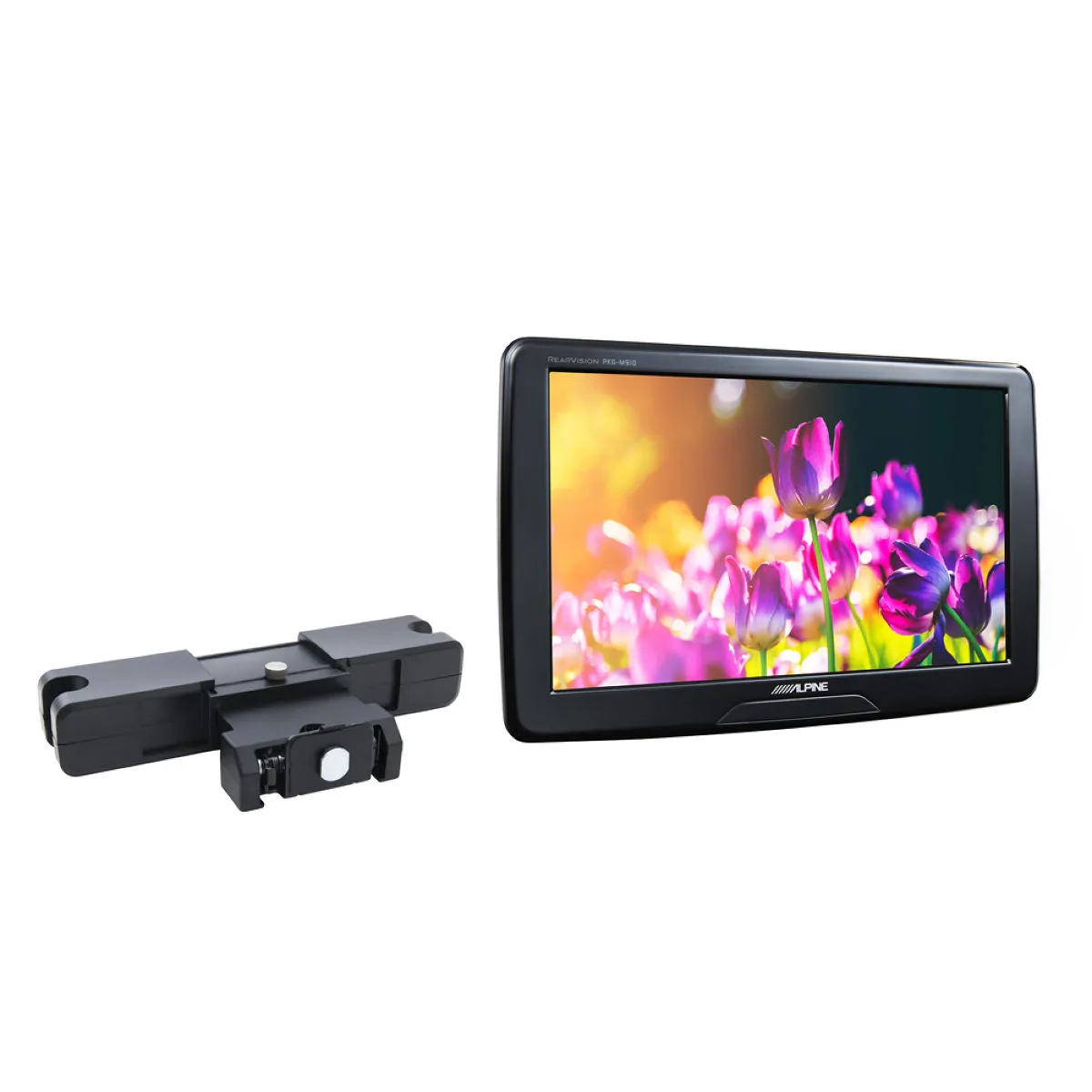 ALPINE アルパイン 9型WVGAヘッドレスト取付け型スリムリアビジョン　PKG-SB910　ブラック