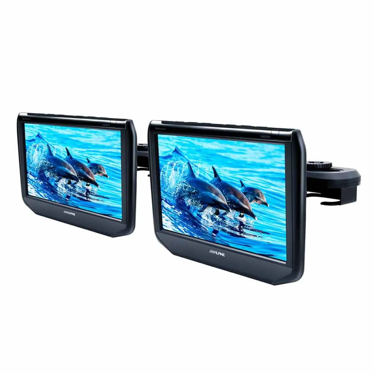 ALPINE アルパイン SSA9ST　9型WSVGA　ヘッドレスト取付け型リアビジョン　2台パック