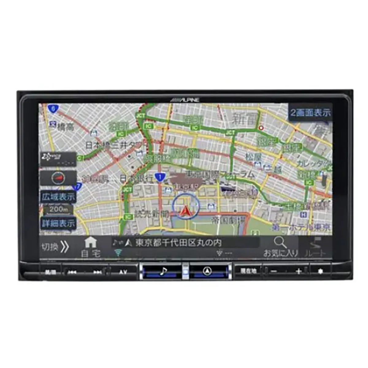 ALPINE アルパイン X9NX2S　9型カーナビ ビッグX シンプルモデル