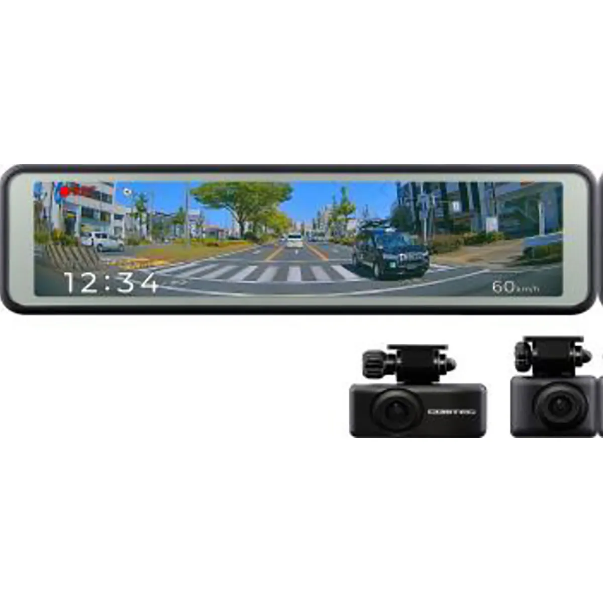 COMTEC コムテック ZDR048　ミラー型ドライブレコーダー
