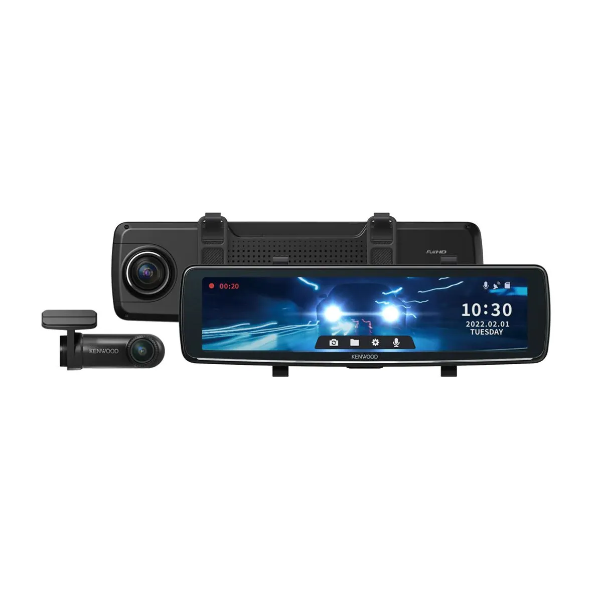 KENWOOD ケンウッド DRV-EMN5700　デジタルルームミラー型ドライブレコーダー