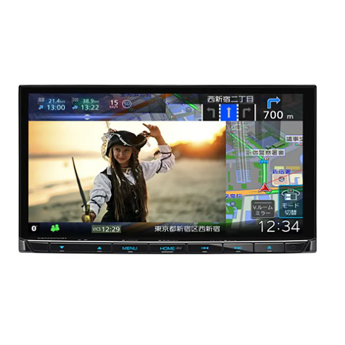 KENWOOD ケンウッド MDV-S711HD　彩速ナビ7V型180mm AVナビゲーション　ハイレゾ対応/地上デジタルTVチューナー内蔵/HDパネル搭載