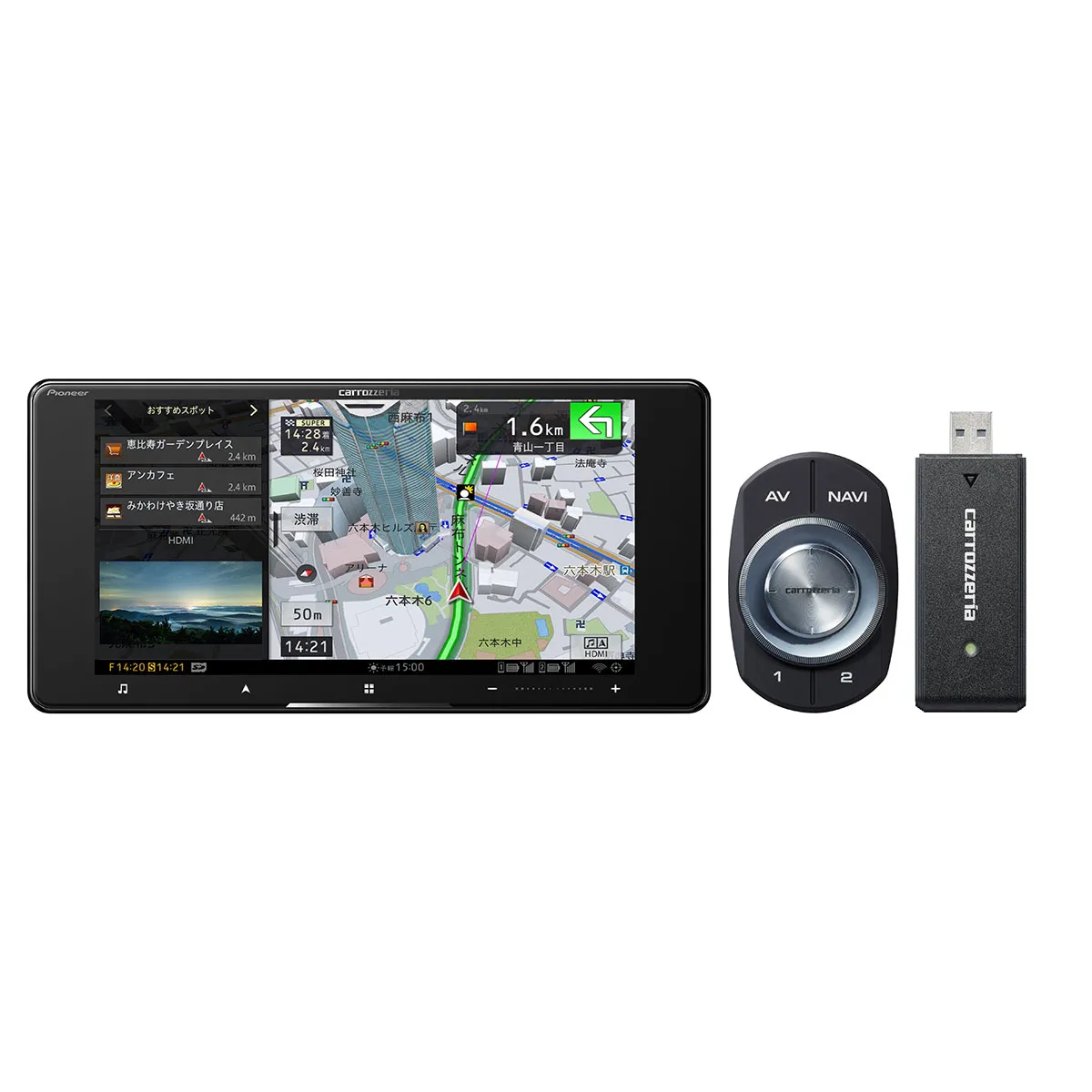 carrozzeria カロッツェリア パイオニア AVIC-CW912IV-DC サイバーナビ 7V型200mmワイドメインユニット