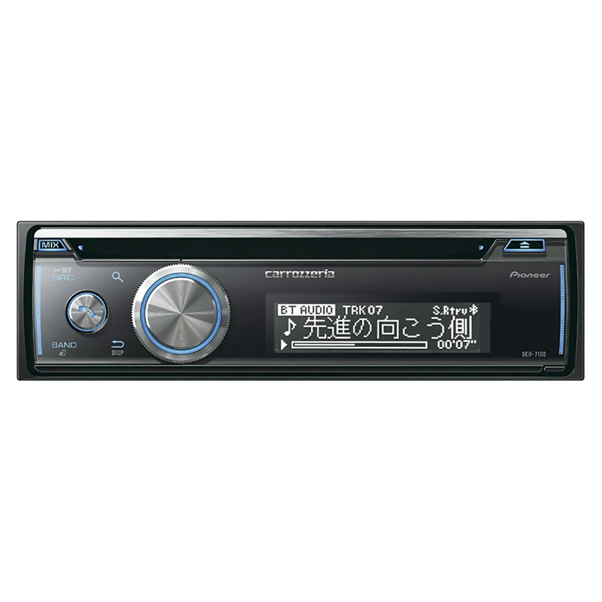 carrozzeria カロッツェリア パイオニア DEH-7100　CD／Bluetooth／USB／チューナーメインユニット