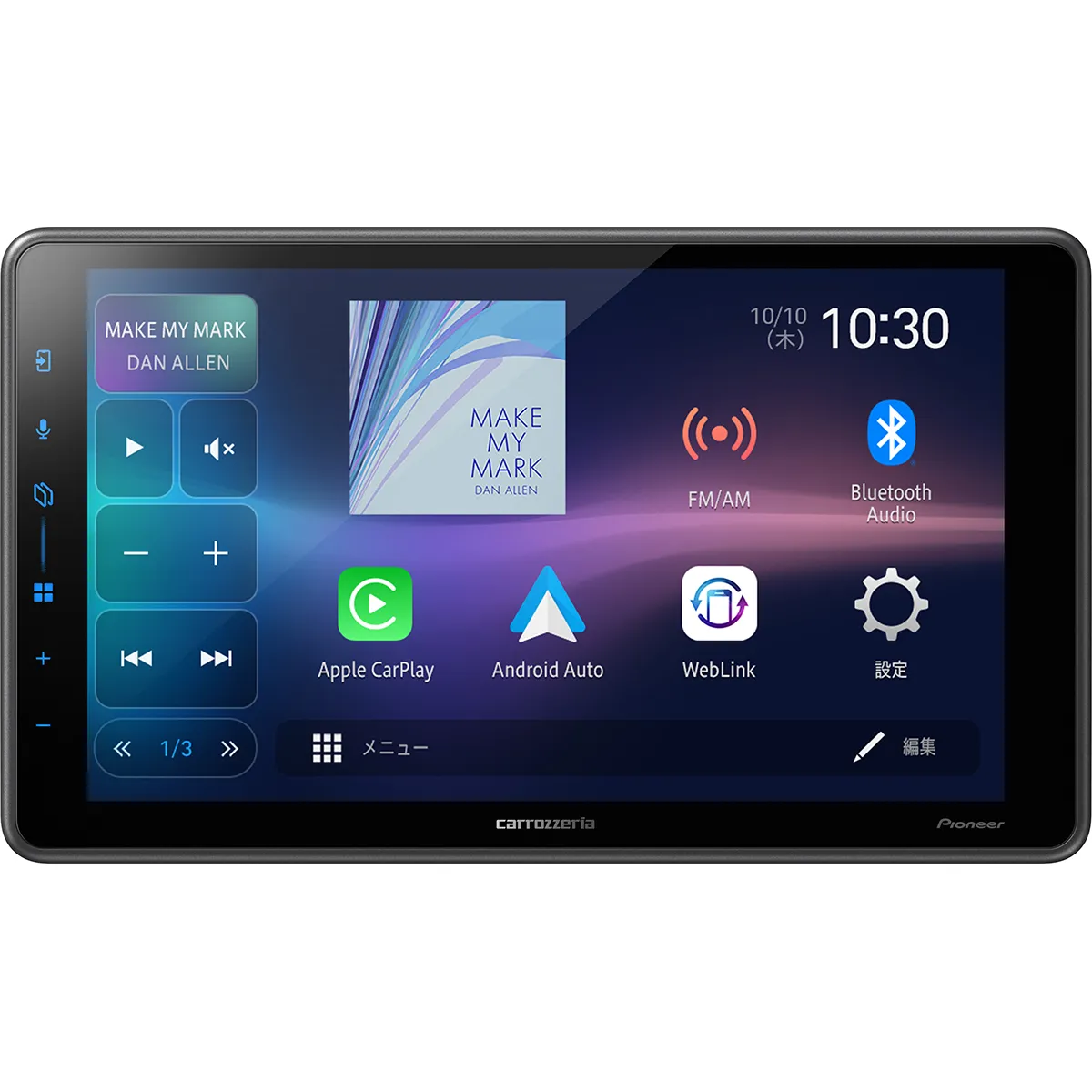 carrozzeria カロッツェリア パイオニア DMH-SF600 9V型ディスプレイオーディオ 1Dメインユニット