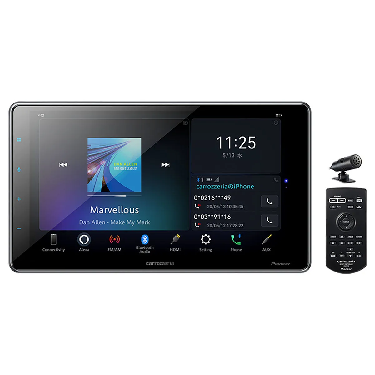 carrozzeria カロッツェリア パイオニア DMH-SF700　9型HD／Bluetooth／USB／チューナー・DSPメインユニット