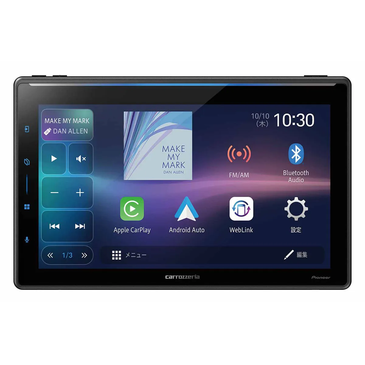carrozzeria カロッツェリア パイオニア DMH-SF900 10.1V型HD Bluetooth USB チューナー・DSPメインユニット