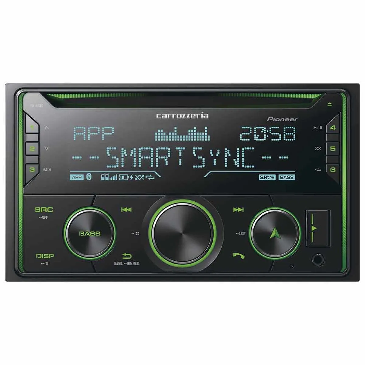 carrozzeria カロッツェリア パイオニア FH-4600　CD／Bluetooth／USB／チューナー・DSPメインユニット