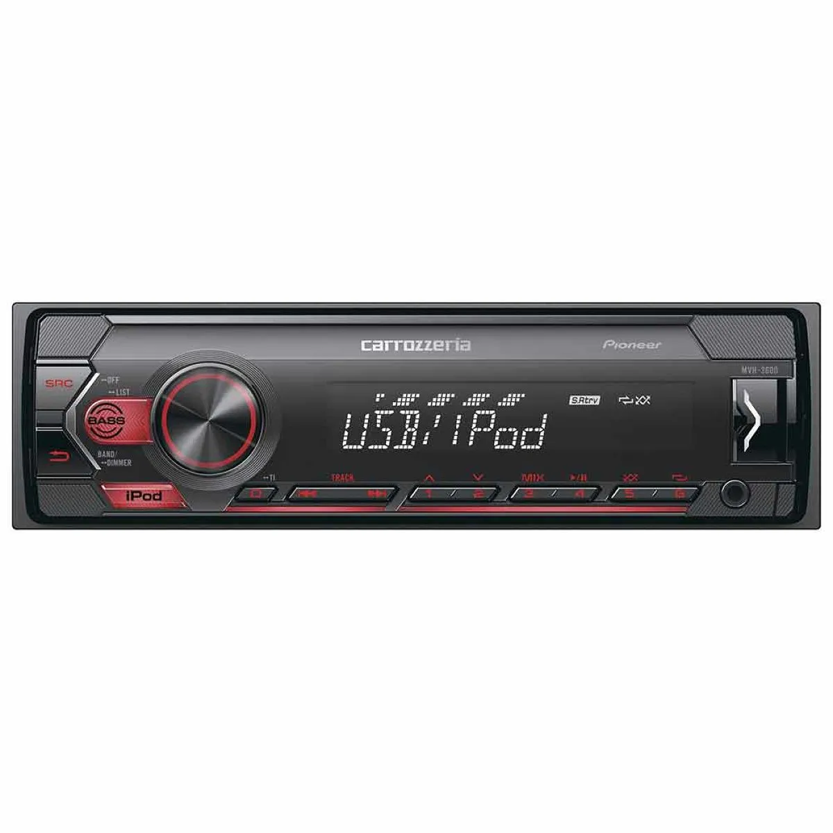 carrozzeria カロッツェリア パイオニア MVH-3600　USB／チューナーメインユニット