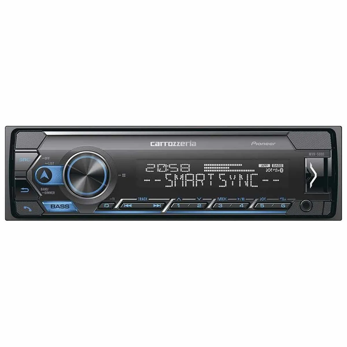 carrozzeria カロッツェリア パイオニア MVH-5600　Bluetooth／USB／チューナー・DSPメインユニット