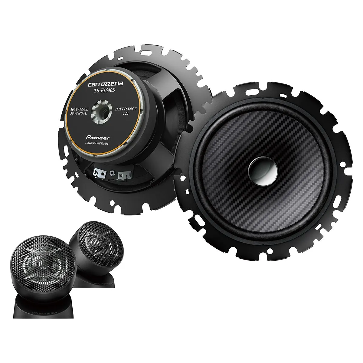 carrozzeria カロッツェリア パイオニア TS-F1640S-2　16cmセパレート2ウェイスピーカー