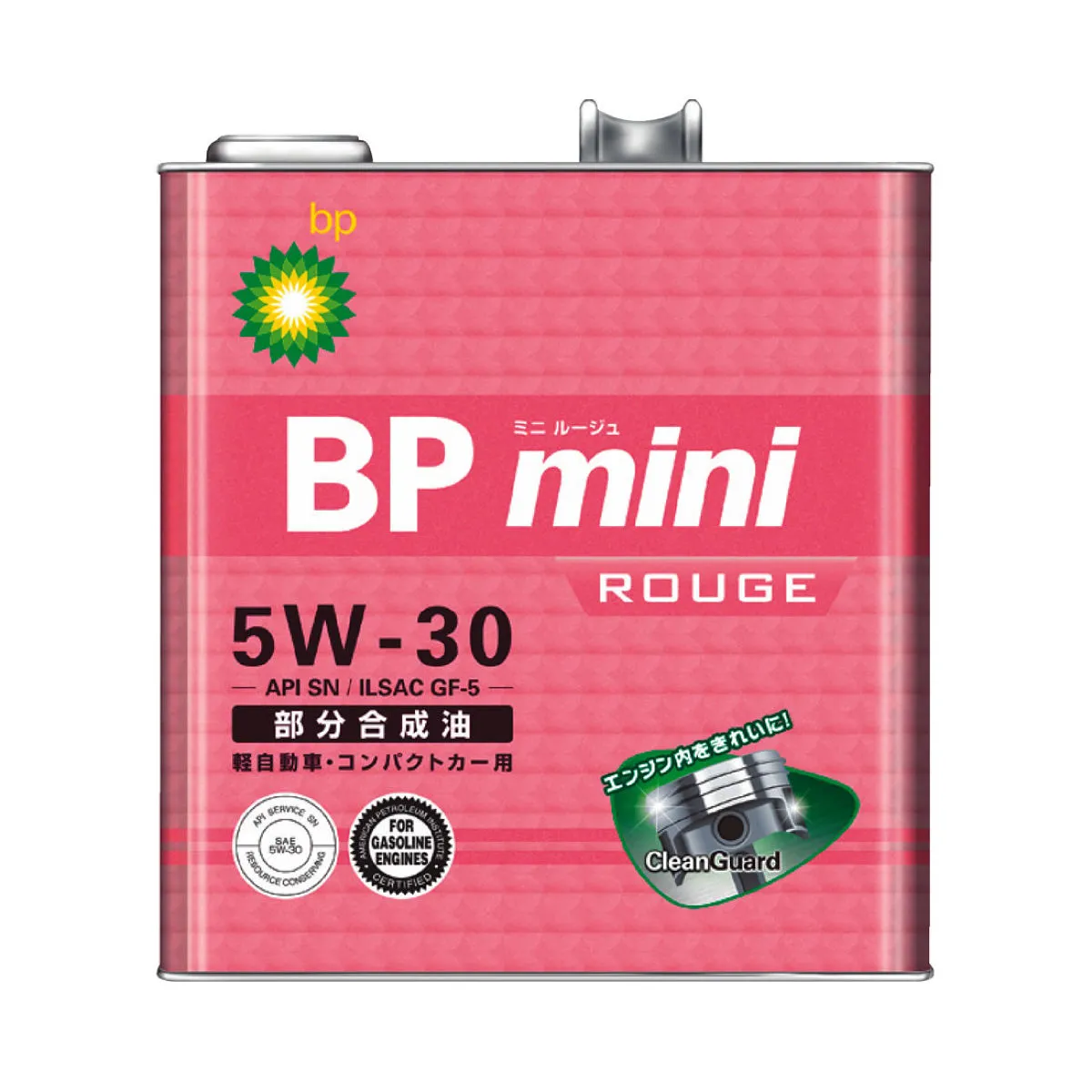BP ビーピー ミニ ルージュ 5W-30 SM 3L 部分合成油