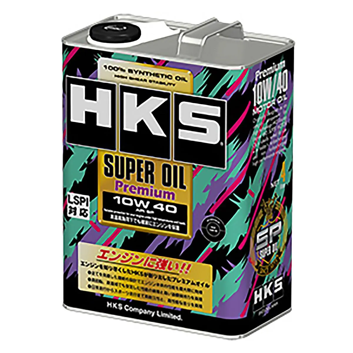 HKS SUPER OIL PREMIUM 10W-40 SP 4L 合成油