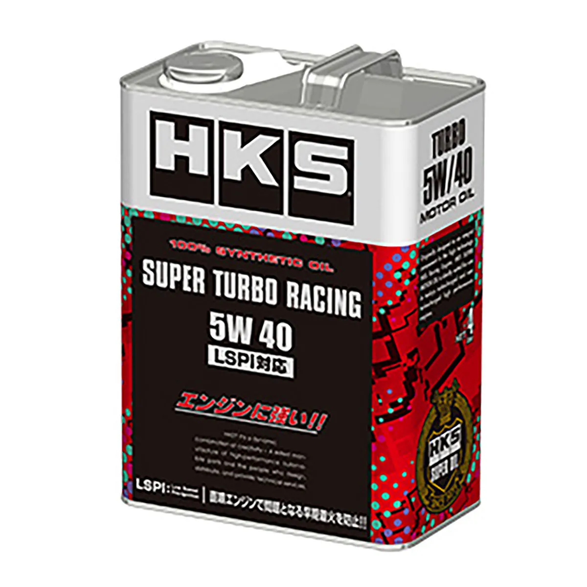 HKS SUPER TURBO RACING 5W-40 4L 合成油 AK125