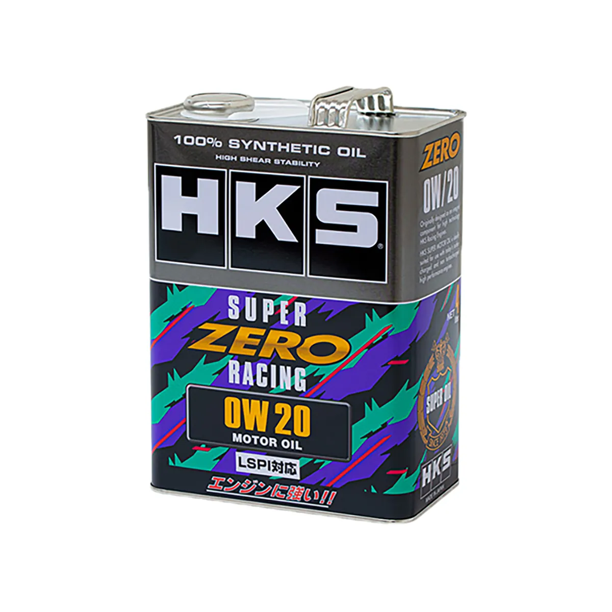 HKS SUPER ZERO RACING 0W-20 4L 合成油