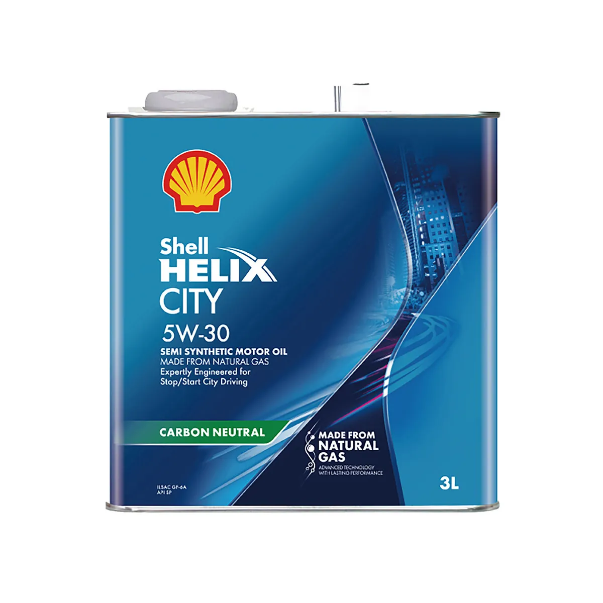 Shell シェル HELIX CITY 5W-30 SP GF-6A 3L 部分合成油