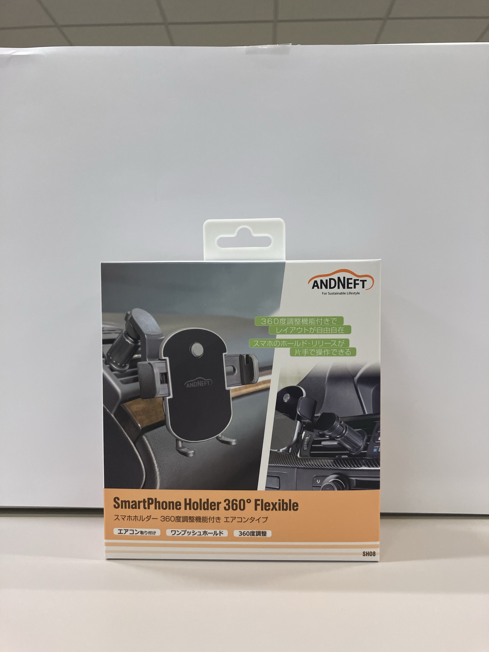 AUTOBACS オートバックス Andneft アンドネフト AN SH08 フリームーブ 360 エアコン 取付　スマートフォン ホルダー