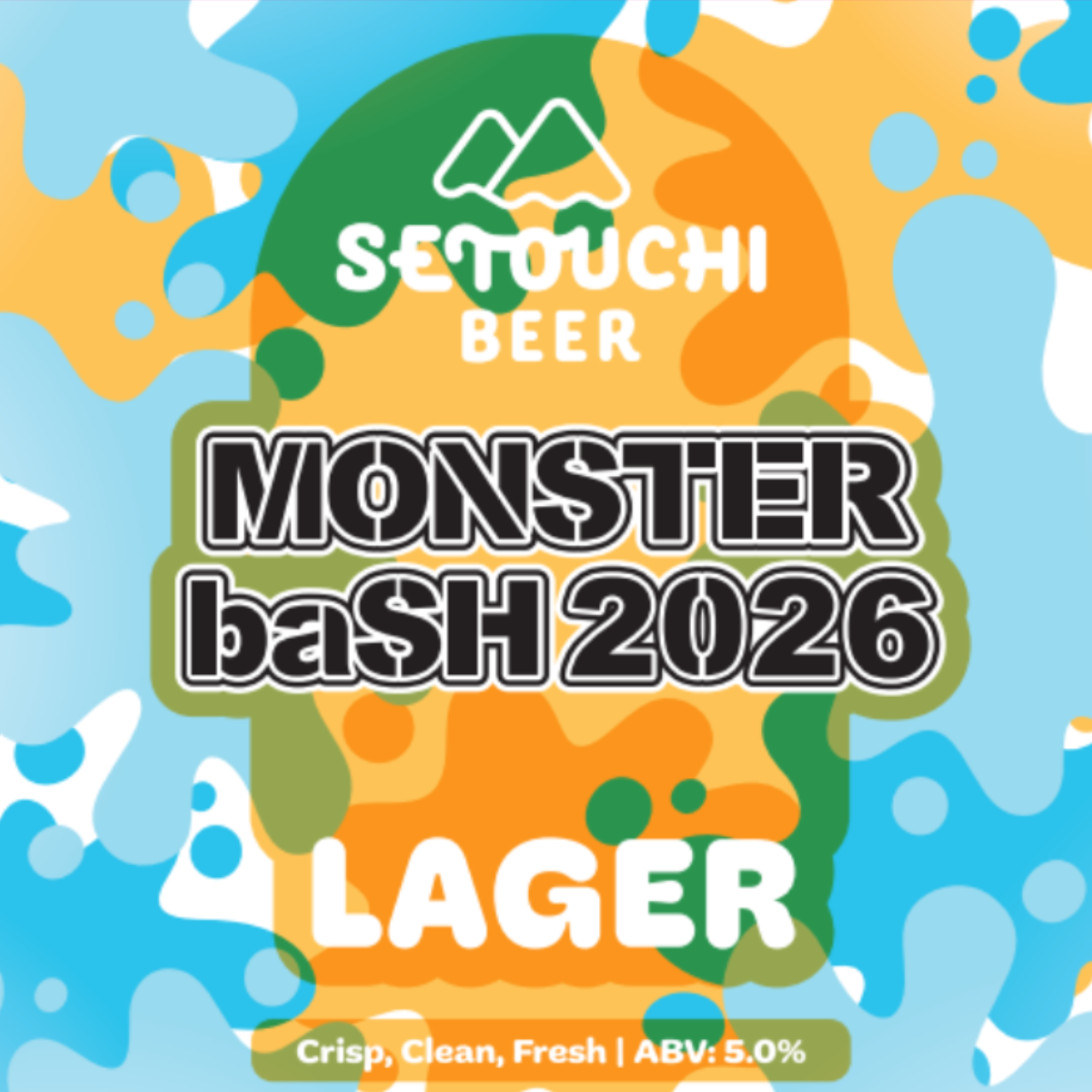 MONSTER baSH 2026 SETOUCHI LAGER（缶）【賞味期限 2026年10月】<B0312-2>