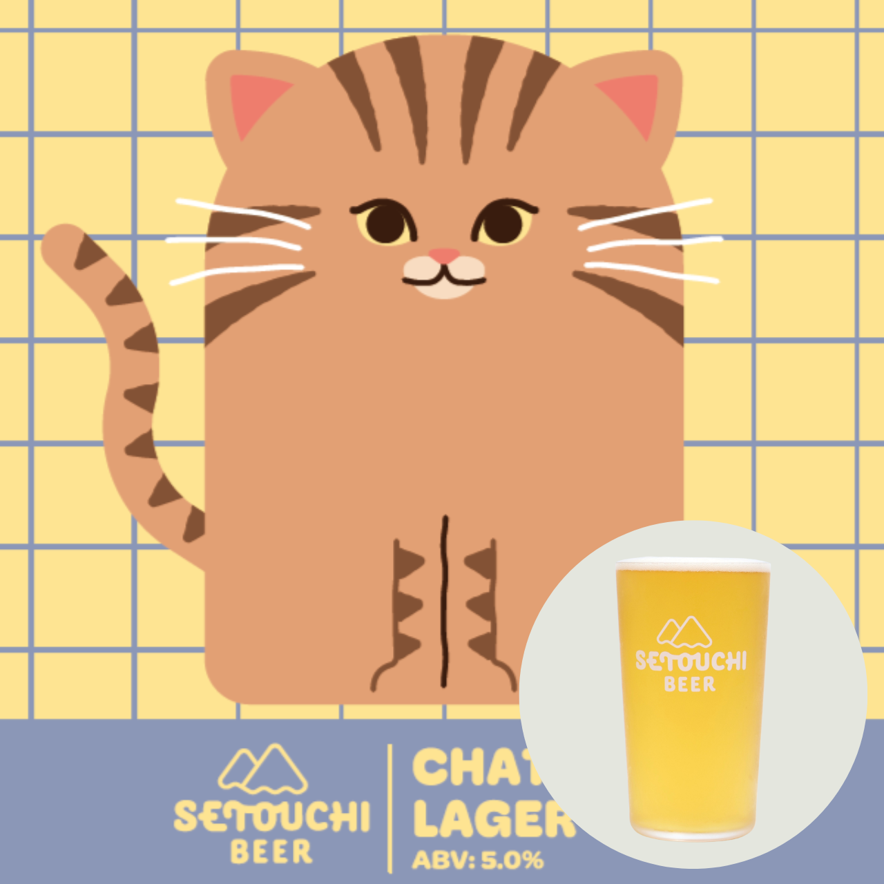 SETOUCHI CHATORA LAGER 缶<B0346>【賞味期限 2027月3月】
