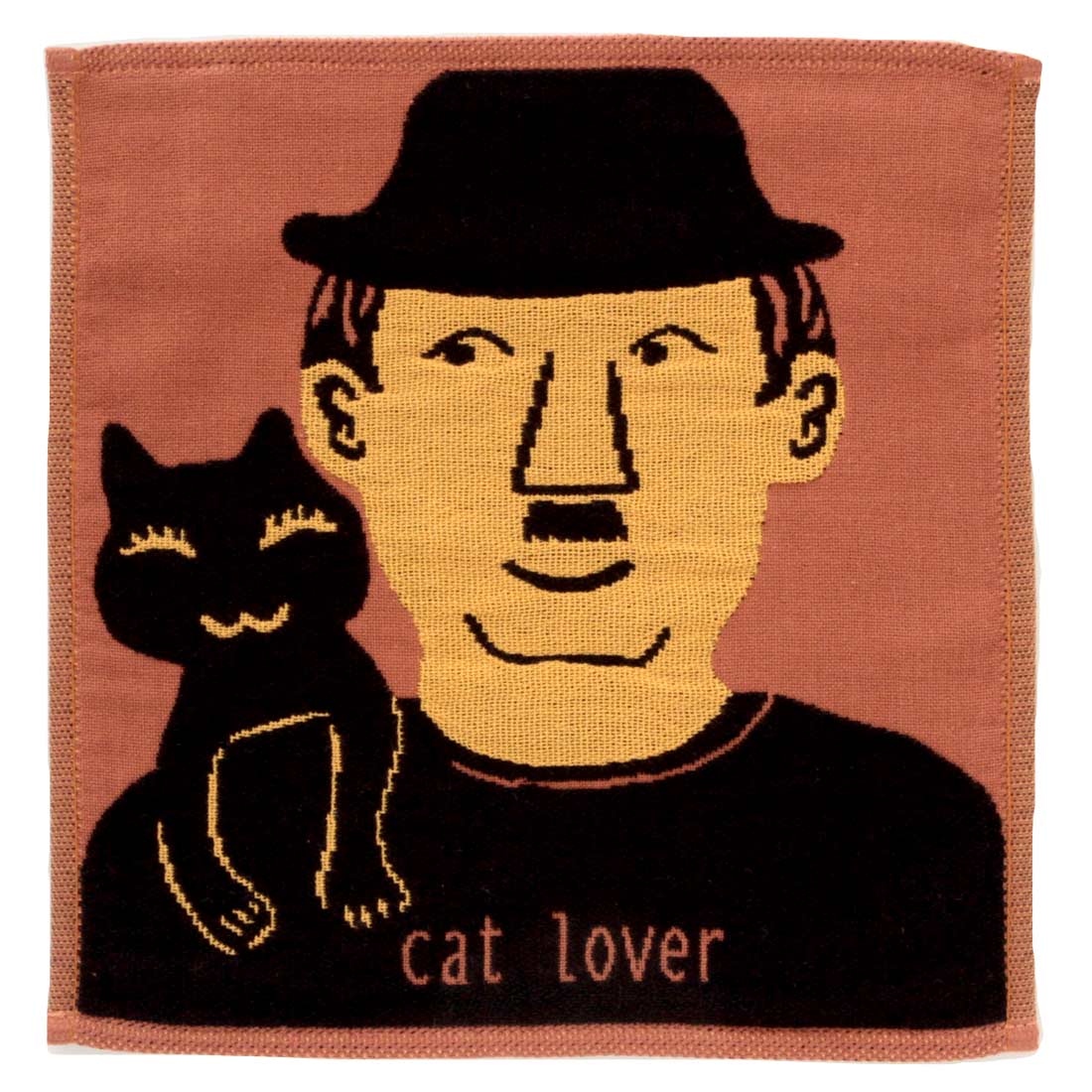 アツコマタノ　ガーゼハンカチ　cat lover　【Atsuko Matano】