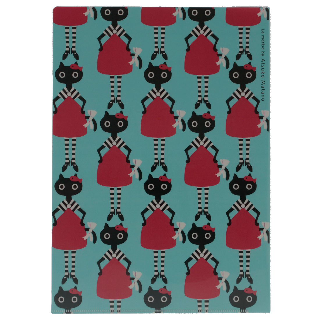 アツコマタノ　A4　クリアファイル　MEME　　【Atsuko Matano】