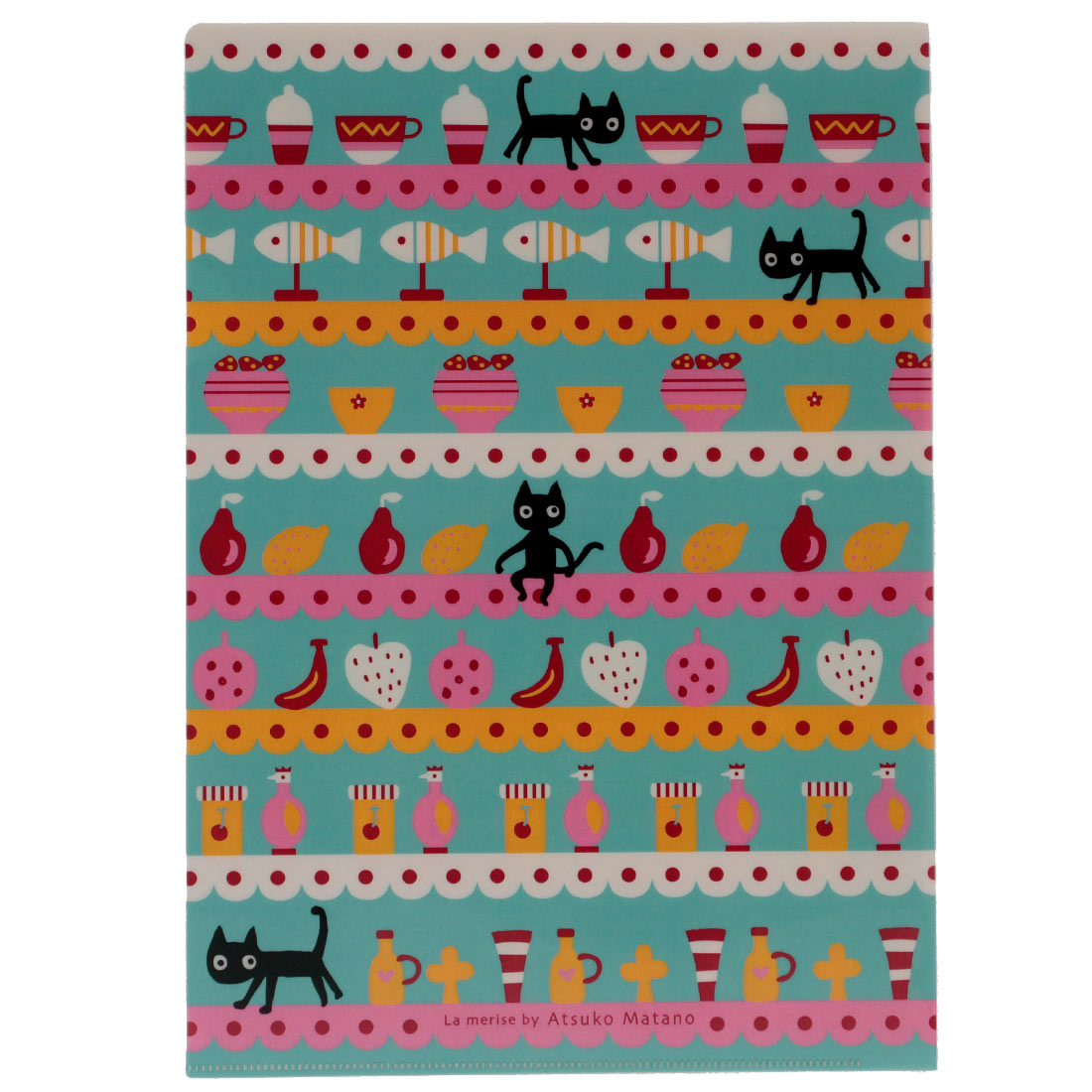 アツコマタノ　A4　クリアファイル　MEME BEBE　　【Atsuko Matano】