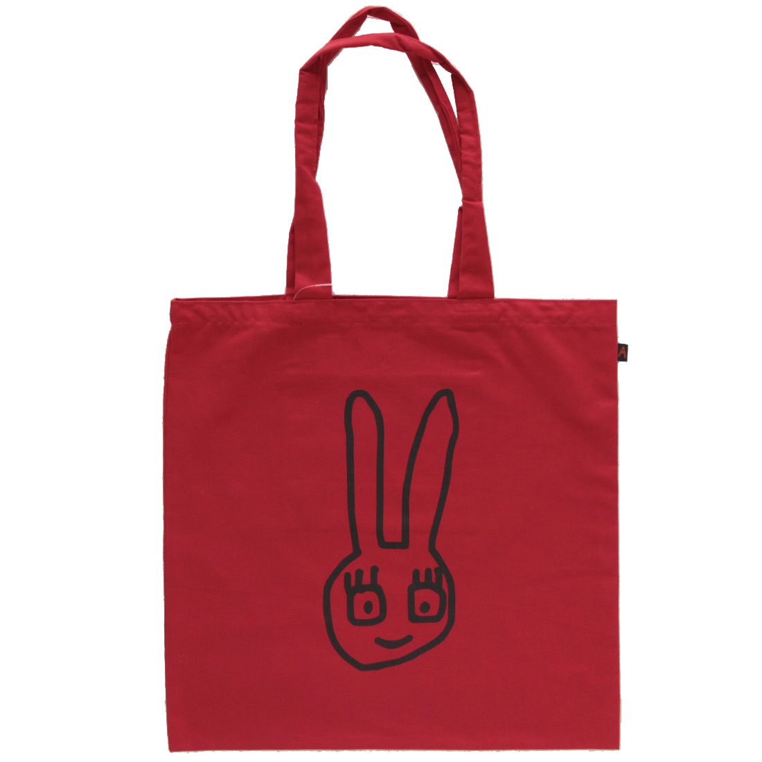 アツコマタノ　シーイング　トートバッグ　ゆるうさ　レッド　【Atsuko Matano】