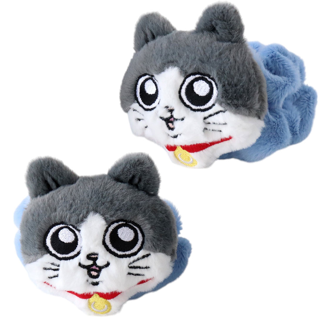 ねこに転生したおじさん　アームバンド　プンちゃん　ブルー